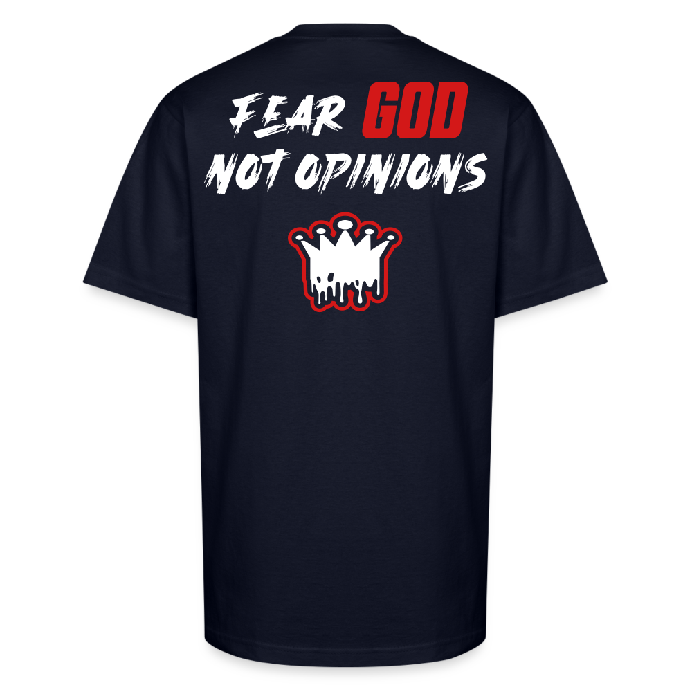 MC Fear God Unisex Oversized Heavyweight T-Shirt - navy